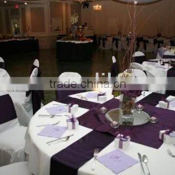 wedding design polyester chair cover banquet tablecloth and table linens