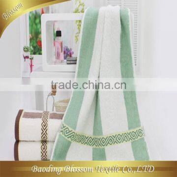 Home Textile Made in China Jacquard Yarn Dyed Bamboo Towel Face 40*60cm photo-2