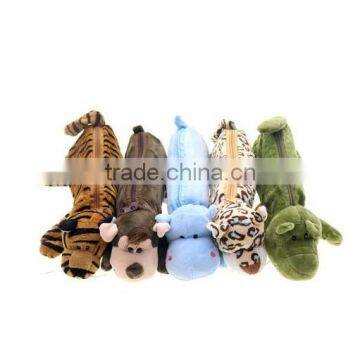 hot design stuffed animal shape pencil case