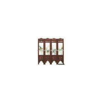 chinese wooden screen