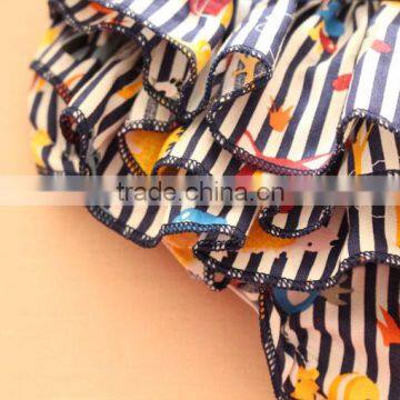 Wholesale Cotton Short Bloomers Baby Girls Animal Shorts With Bowknot photo-3