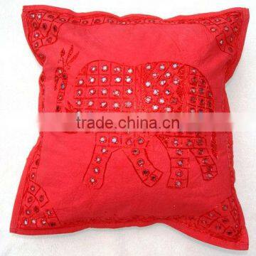 Wholesale Mirror work Handmade cushion covers supplier