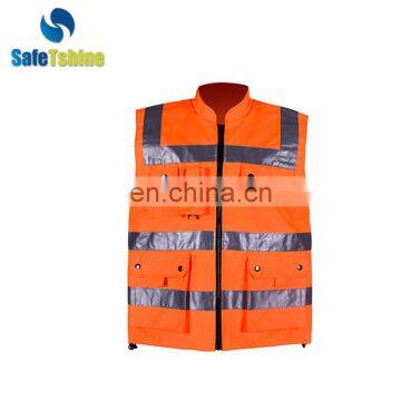 2017 the best sell reflective fluorescent Ansi standard china safety vest