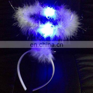 LHW-082B Halo headband with blue LED light