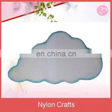 White nylon cloud hanging decoration for baby bedroom