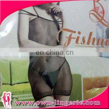 Sexy Lingerie 2016 Black Sheer Bodystocking Lace Cut Mesh Bodysuit Women Sexy Adult Photo .com