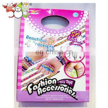 China factory price promotional fashion diy woven bracelets