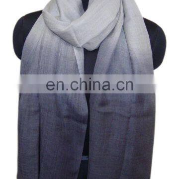 90% Pashmina Wool /10% Silk Ombre Shawls Scarves Stoles photo-3