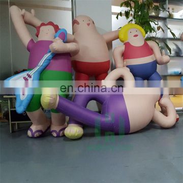 HI new advertising inflatable cartoon advertising inflatable product attractive big cartoon decoration for sale