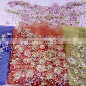 Hand Made Stone Blouse Lace Made In India Design NO.2017 photo-2