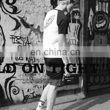 2016 New Arrival Professional Customize Service Fashion T-shirt Wide Neck Men photo-2