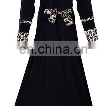 Women Stretchable Abaya 2017 / Ladies Casual Wear Burkha for Islamic Wear / Islamic Clothing 2017 (dubai Abaya 2017) photo-2