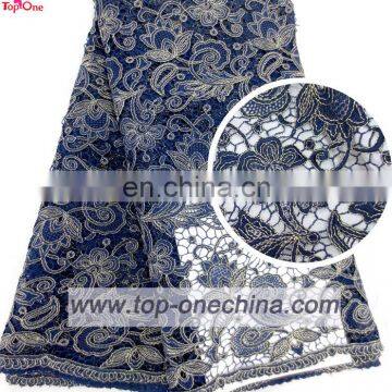 Wholesale guipure lace\african chemical lace fabric\nigeria party dress lace