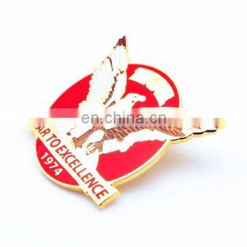 PROMOTION GIFT FASHION NEWEST EAGLE HARD ENAMEL Cloisonne LAPEL PIN