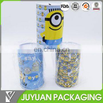 Coin tin can collection box/saving tin can