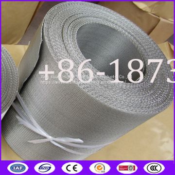 24x152mesh 150mm width x 10m length reverse dutch weave filter screen belt