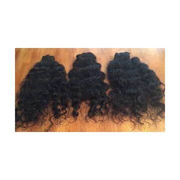 Peruvian Malaysian Virgin Hair Natural Curl No Mixture 14 Inch Pre-bonded 