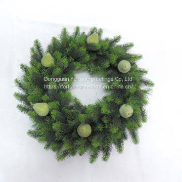 Artificial christmas wreath