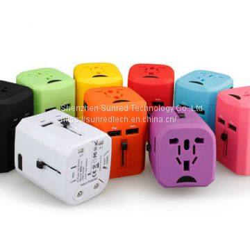 Hot Selling UAE Travel Adapter With 2 USB Universal Adapter All in One Power Adaptor for Medicine Gifts photo-4