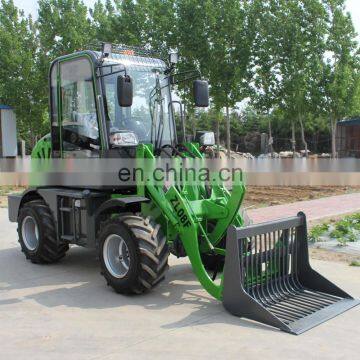 800kg mini comact articulated wheel loader