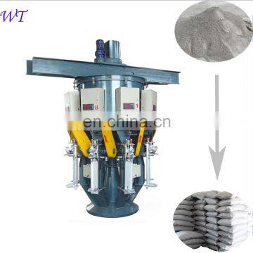 Lime powder packer/12 mouth rotary cement packing machine plant