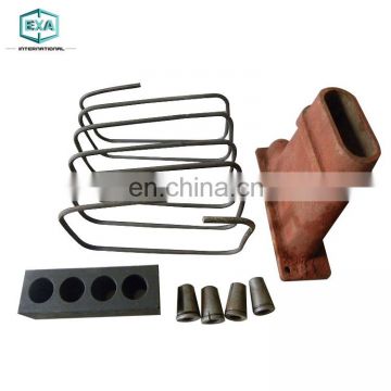 prestressed construction post tension flat shape wedge anchor for strand