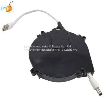 Spring Loaded DC Power Cord Reel Extension Cord Retractor photo-2