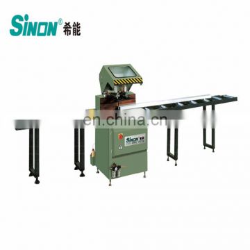 Aluminum window machine single head cutting saw machinery