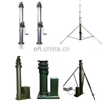 2018 hot sale electrical telescoping pole mast