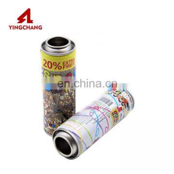 Empty Aerosol Can  with Metal Tin Can