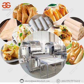 GGSR400-8F Spring Roll Skin Forming Lumpia Wrapper Maker Machine Philippines