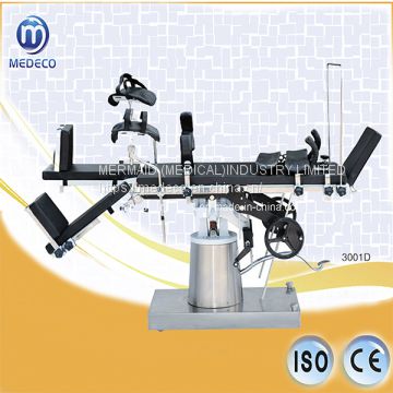 Medical Equipment Side-Control Mechanical Hospital Table with Ce/ISO Approved 3001d (ECOH16)