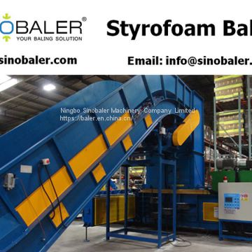 Styrofoam Baler Machine