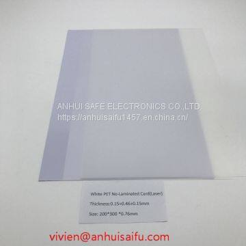 White PET No-Laminated Card(Laser) photo-2
