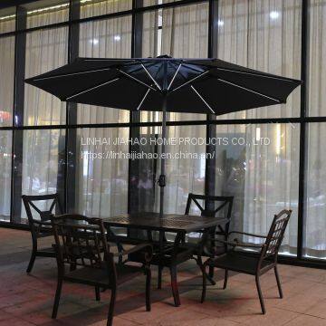 300-8 Market Umbrella With LED Straight Light photo-2