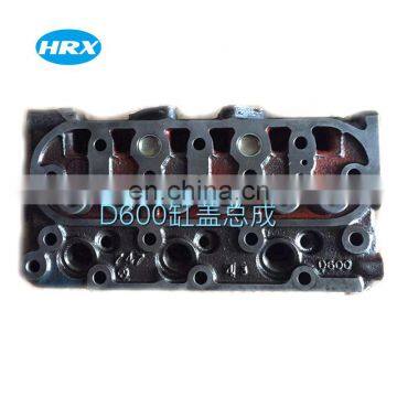 Diesel engine parts for D600 Complete Cylinder Head assembly