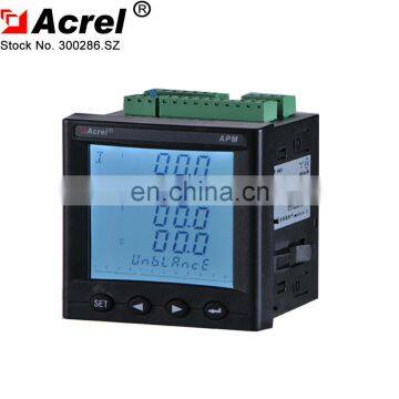 Network Multi function power meter smart Digital LCD  Meter with RS485 0.2s power analyzer meter