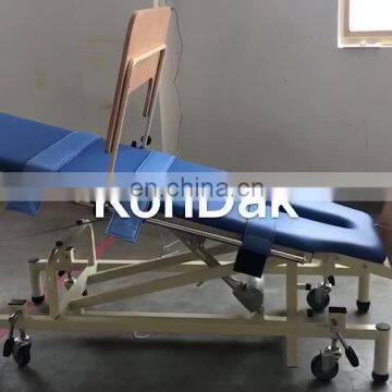 stroke rehabilitation medical tilt table patient bed