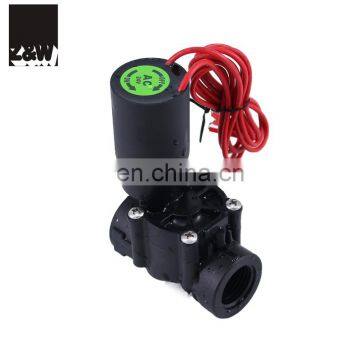 plastic solenoid valve 3/8" inch DN10 15MM pilot diaphragm structure manual override glass-filled nylon