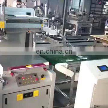 CE Auto Flat Take Off PVC Film Screen Printing Machine