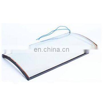 curved glass cabinet 6mm curved tempered glass