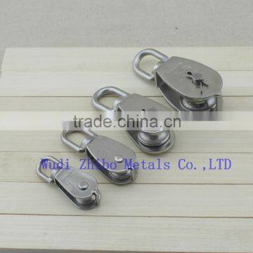 Wholesale Stainless Steel Wire Rope Pulley Wheels/bolck,swivel Block 314 photo-2