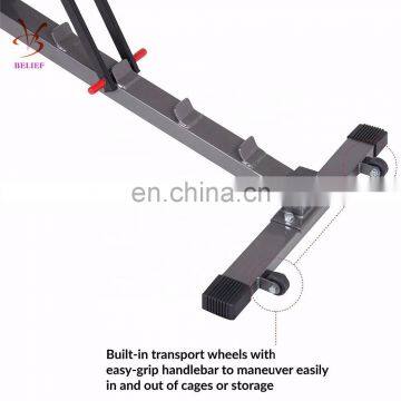 Two Piece Set Weight Bench With Squat Rack photo-6