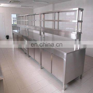 High Quality Industry Lab Wall Bench With Stainless Steel Sink bench And Worktop