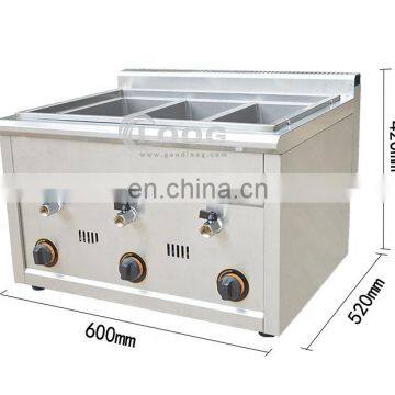 High Quality Snack Equipment Industrial Desktop Gas Noodle Cooker Commercial photo-6