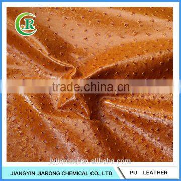 Ostrich Pattern Semi PU Leather for Suitcases photo-5