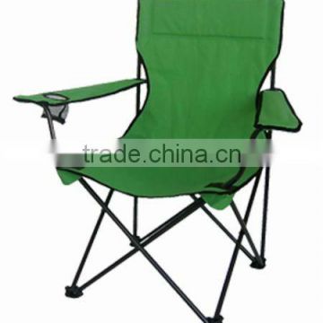 Folding Beach Chair with Cup Holder,camping fishing stool