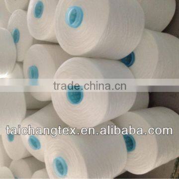 100% spun polyester yarn for sewing thread polyester corespun sewing thread