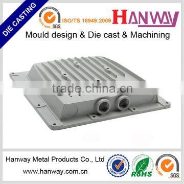 China Manufacturer OEM Aluminum Die Casting Enclouser for Wireless Antenna With Powder Coating