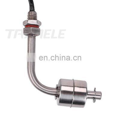 304 White Stainless Steel Float Switch L Type Liquid Water Level Sensor Switch Internal Float Switch 120 Degree photo-5